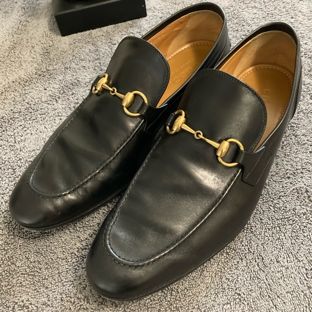 Gucci Jordaan Loafers Size 9